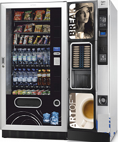 Комбинация Торговый автомат NECTA CANTO PLUS  ES8 + FAS FAST 6-50  L6 COMBI